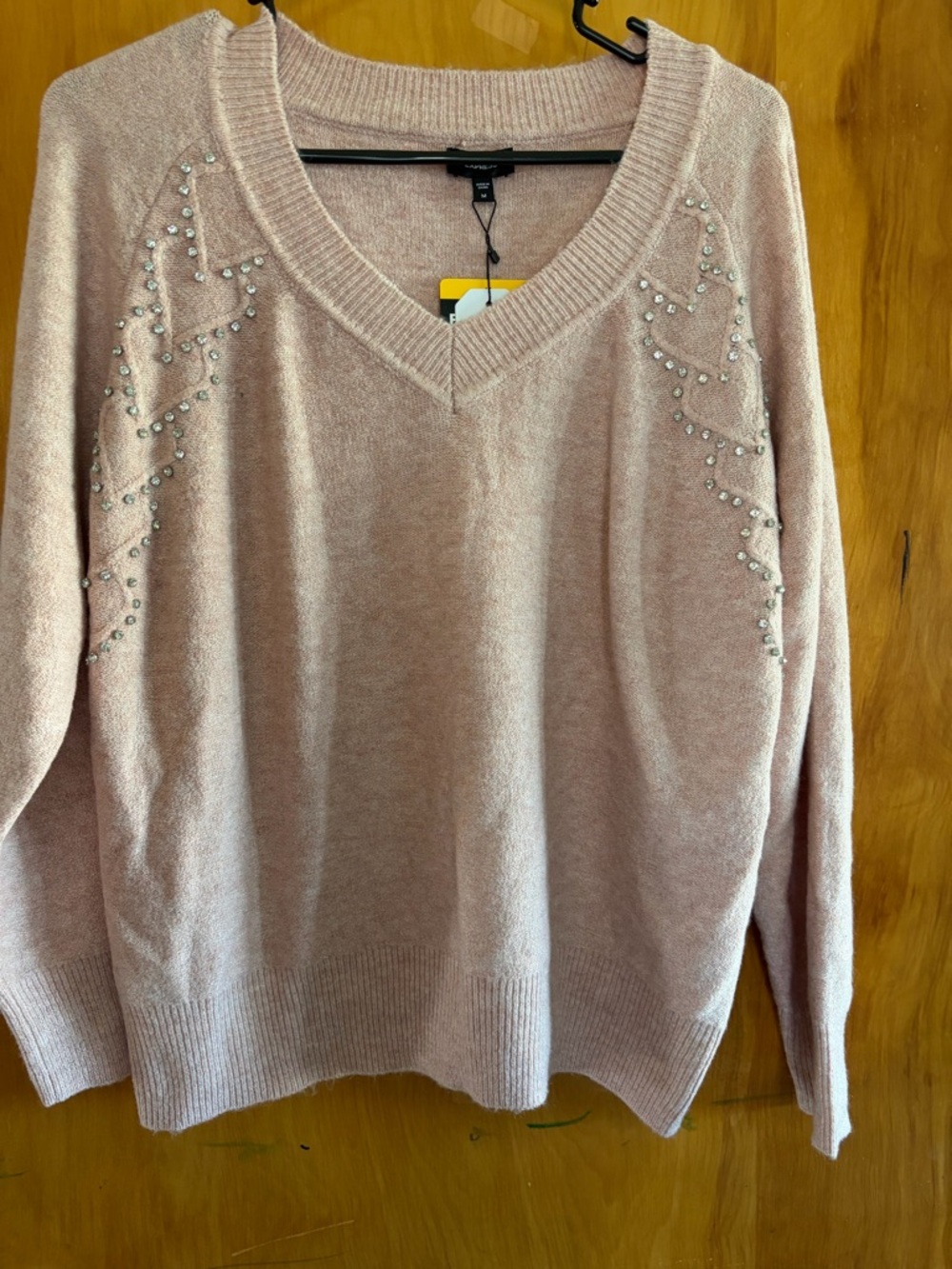Express Pink Knit Sweater - Women's Medium